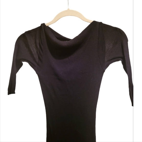 ⚡️James Perse⚡️Long Black Dress - Picture 2 of 5